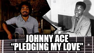 PLEDGING MY LOVE  JOHNNY ACE w Lyrics amp Chords  Marcos Singalong [upl. by Holt]