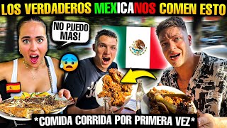 🇪🇸 MIS SOBRINOS COMEN COMIDA CORRIDA MEXICANA por primera vez 🇲🇽 y CASI NO PUEDEN ACABAR CON ELLA [upl. by Falito]