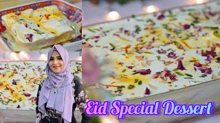 ARABIAN PUDDING 🌙 Eid Special Dessert ✨ Easy Dessert Recipes for Eid ✨ Bread Custard Pudding [upl. by Lletnom939]