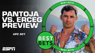 Best Bets for UFC 301 Pantoja vs Erceg amp Martinez vs Aldo  ESPN MMA [upl. by Neau]