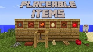 Como Instalar Placeable Items Mod 1710 [upl. by Nodyarb]