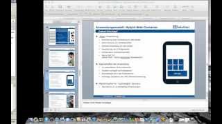 LiveDemo Entwicklung einer mobilen Anwendung mit SAP Sybase Unwired Platform [upl. by Moriah]