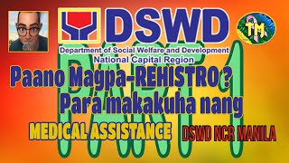 DSWD NCRCIU Medical Assistance APPOINTMENTSCHEDULE [upl. by Releyks]