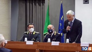 Viminale presentati i dati sulla criminalità 2021 [upl. by Halie602]