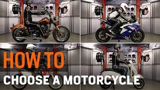 Motorcycle Types for Beginners  How to Choose at RevZillacom [upl. by Dempstor]