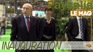 PAYSALIA  INAUGURATION  CARRE DES JARDINIERS  PAYSALIA LE MAG  Edition du 3 décembre 2013 [upl. by Akram]