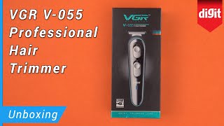 VGR V055 Professional Hair Trimmer Unboxing [upl. by Mears]