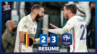 Belgique 23 France le résumé  Demi Finale UEFA Nations League I FFF 2021 [upl. by Valli]