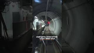 📌İBB Ataköy İkitelli Metro Hattında ilk test sürümünü yaptı [upl. by Yaron]