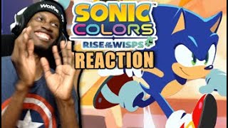 Sonic Colors Rise of the Wisps Part 1 REACTION [upl. by Gokey]