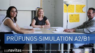 mündliche Prüfung A2B1 Skalierte DTZPrüfung  Simulation [upl. by Noeruat575]