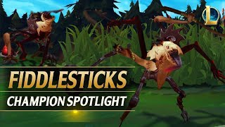 FIDDLESTICKS REWORK CHAMPION SPOTLIGHT  League of Legends [upl. by Annig]