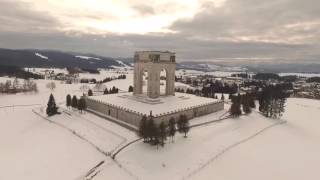 Video con drone sul Sacrario Militare di Asiago e sul Sacello di Gallio [upl. by Eimoan338]