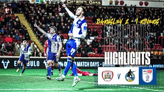 Match Highlights  Barnsley 21 Rovers [upl. by Bagger]