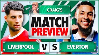 LIVERPOOL vs EVERTON Starting XI Prediction amp Preview [upl. by Yssak]