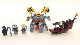 The LEGO Ninjago Movie Set 70610  Turbo Qualle  Unboxing amp Review deutsch [upl. by Ueihttam]