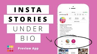 Insta Stories under your bio Everything about Insta Story Highlights [upl. by Mathi265]