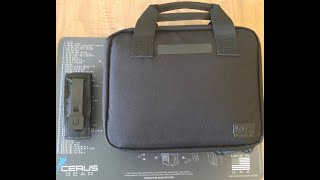 511 Black Double Pistol Case for my Canik TP9SFX and 7 mags [upl. by Lerat]