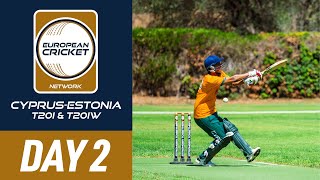 🔴 ECN CyprusEstonia T20I amp T20IW 2024  Day 2  18 Jun 2024  T20 Live International Cricket [upl. by Nogem]