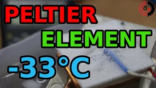 Peltier Element 33°C was ist möglich Wasserkühlung DIY Cooler Thermoelectric CPU Cooling Kühler TEC [upl. by Wiese]