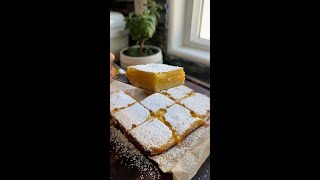 Quick And Easy Lemon Bars [upl. by Ahseikram509]