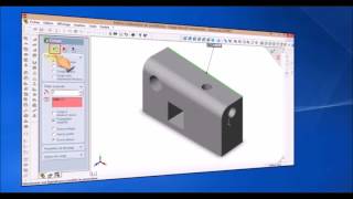 SolidWorks 2003  créer un congé [upl. by Swanson166]