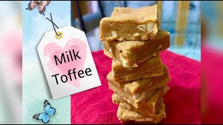 How to make MILKMAID Milk Toffee [upl. by Venuti880]