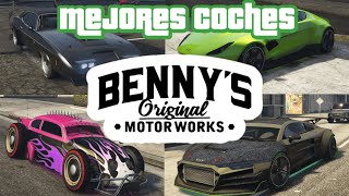 Mejores COCHES del TALLER DE BENNY´s GTA Online [upl. by Ettevi]