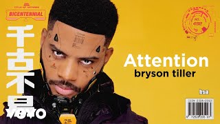 Bryson Tiller  Attention Visualizer [upl. by Swart]