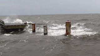 Sturmflut Hochwasser an der Ostseeküste  Insel Usedom und Umgebung [upl. by Ailat]