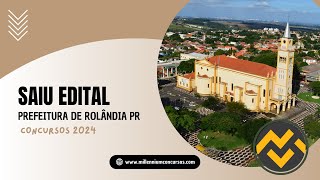 Apostila PREFEITURA DE ROLÂNDIA PR 2024 Técnico em Enfermagem  Urgência e Emergência [upl. by Busch]