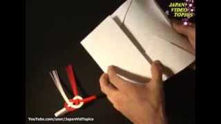 Mizuhiki The Art of Tying Paper Cords  JVT 200903  Knot Wrapping [upl. by Terag]