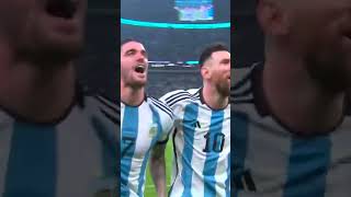 Lionel Messi nach dem WM Sieg gegen Frankreich 😂 [upl. by Sands]