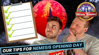 It’s Rob amp Matt Talk… Nemesis Opening Day  Our Tips For Making The Most Of Alton Towers Opening Day [upl. by Ray716]