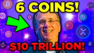 BlackRock CEO Larry Fink goes ALL IN on Crypto 6 Coins [upl. by Aziar]