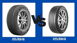 Tire Size 21560r16 vs 22560r16 [upl. by Aicilec445]