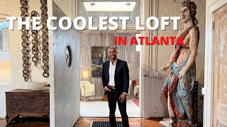 Inside the most unique loft in Atlanta  Allied Factory Lofts in Atlanta  Atlanta GA Home Tour [upl. by Leon892]