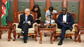 GOVERNOR NAIROBI JOHNSON SAKAJA MEETS WITH VICE MAYOR BEIJING MUNICIPALITY [upl. by Aihsemot]