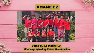 Amame Ez line dance choreographed by Fonna Queentarina  INA [upl. by Yenhpad]