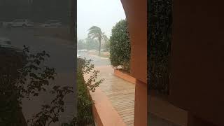 Hammamet Tunisie Raining day full vidéo 17082024 Tempête Nabeul [upl. by Logan382]