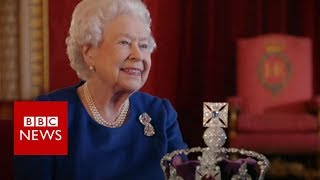 The Queens advice on wearing a crown  BBC News [upl. by Crowley]