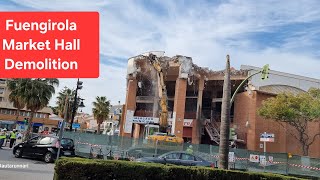 FUENGIROLA  Market Hall Demolition 2024 [upl. by Leunamnauj]