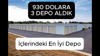 930 Dolara 3 Depo Aldik İçlerindeki En İyi Depo [upl. by Ellehsim]