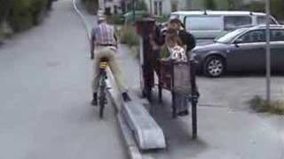 Bicycle Lift in Trondheim Norway [upl. by Forelli]