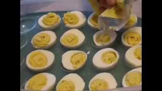 Deviled Eggs Recipe  Simple Deviled Eggs Recipe with Mustard [upl. by Goldenberg]