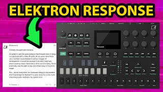 Elektron Responds to the Tonverk Leak [upl. by Haleigh902]