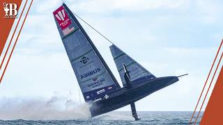 The Most INTENSE America’s Cup Moments  Americas Cup [upl. by Cissej564]