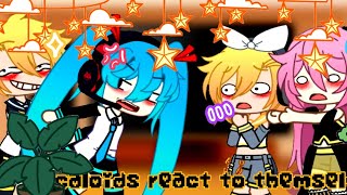 Vocaloids react to themselves‼️ gachaclub gacha  Part 3❓ [upl. by Kilbride]