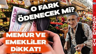 Memur ve Emekliye Enflasyon Farkı Ödenecek mi Milyonların Gözü O Tarihte [upl. by Nosdivad304]