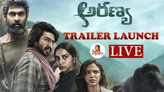 Aranya Movie Trailer Launch LIVE  Rana Daggubati  Vishnu Vishal  Prabu Solomon  Vanitha TV [upl. by Adnol]